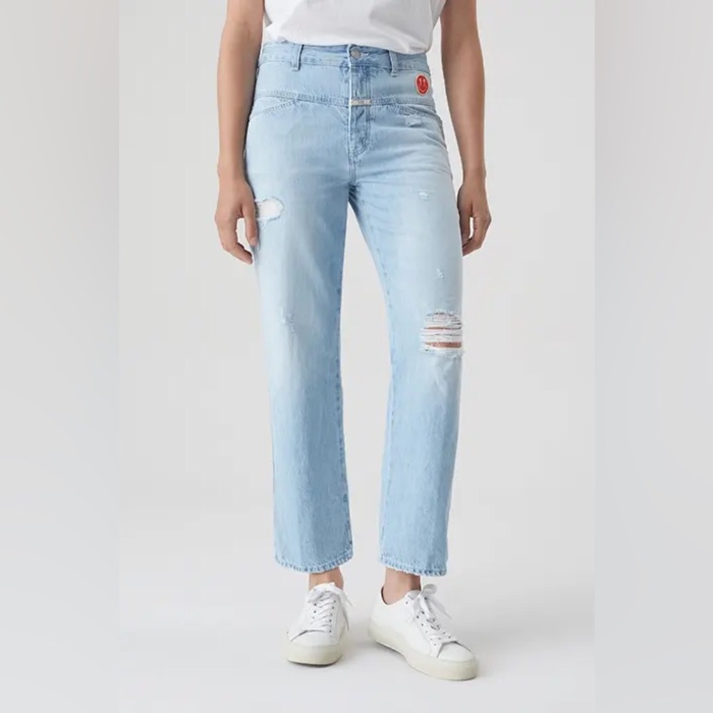 [NWT] CLOSED Sunny-X Girlfriend Fit Light Blue Jeans